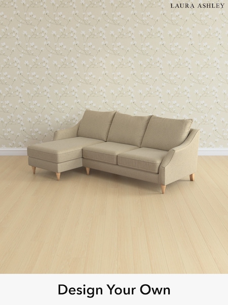 Chequers/Hazelnut Natural Beverley By Laura Ashley (F30182) | £2,075