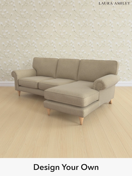 Chequers/Hazelnut Natural Kingston By Laura Ashley (F30191) | £2,025