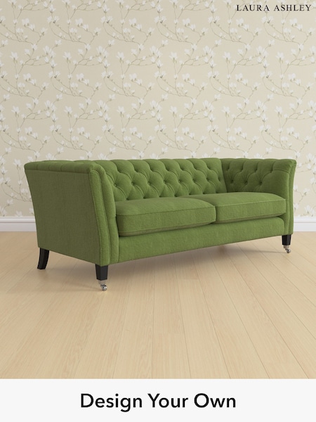 Tichwell/Olive Green Chatsworth Button Back By Laura Ashley (F30202) | £1,450