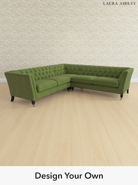 Tichwell/Olive Green Chatsworth Button Back By Laura Ashley (F30202) | £2,850