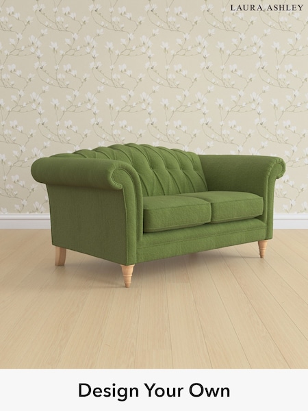 Tichwell/Olive Green Gloucester Button Back By Laura Ashley (F30211) | £1,150