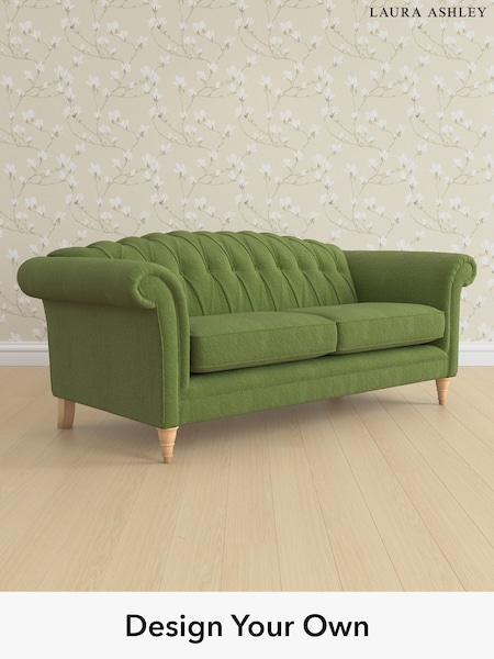 Tichwell/Olive Green Gloucester Button Back By Laura Ashley (F30211) | £1,450