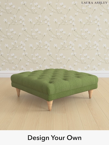 Tichwell/Olive Green Gloucester Button Back By Laura Ashley (F30211) | £550