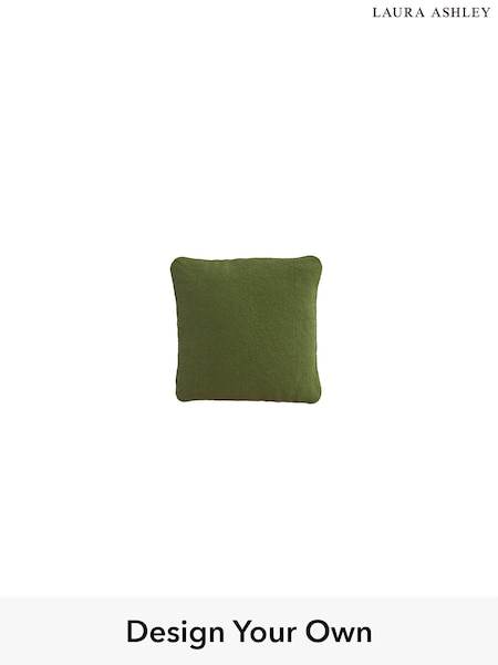 Tichwell/Olive Green Upholstery Cushions By Laura Ashley (F30217) | £45