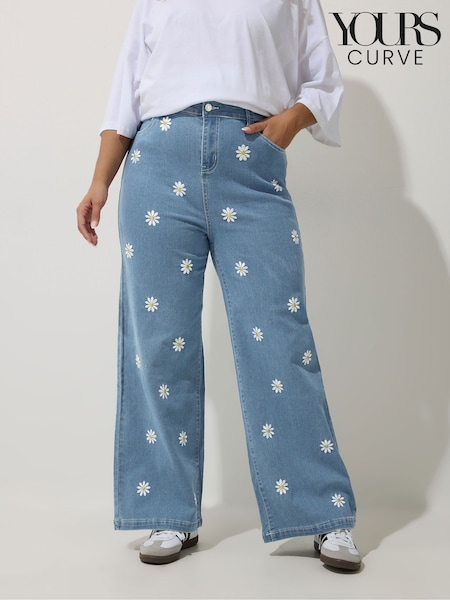 Yours Curve Blue Limited Jeans (F30385) | £45