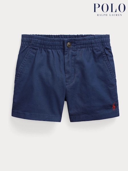 Polo Ralph Lauren Blue Boys Prepster Flex Abrasion Twill Chino Shorts (F30819) | £75 - £79