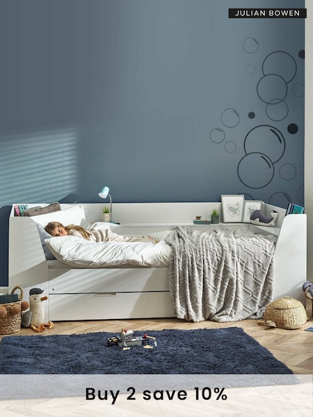 Julian Bowen White Cyclone Kids Day Bed (F30994) | £390