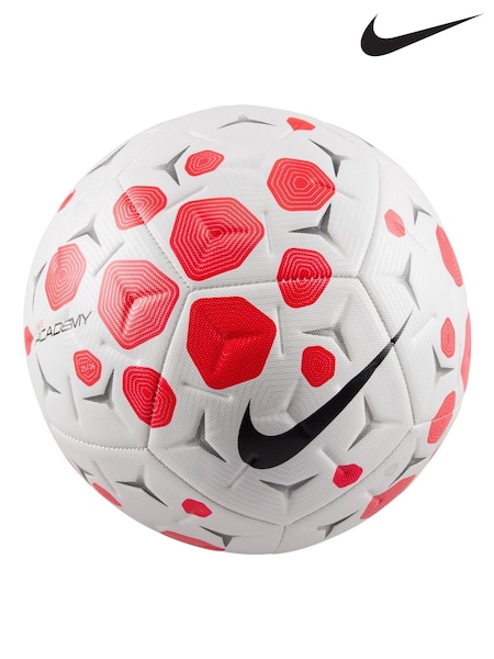 Nike Red/White Academy Football Ball (F31233) | £23