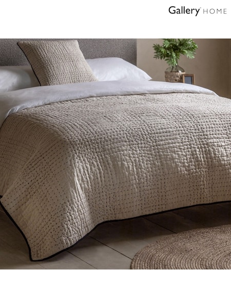 Gallery Home Natural Bedspread (F31391) | £145
