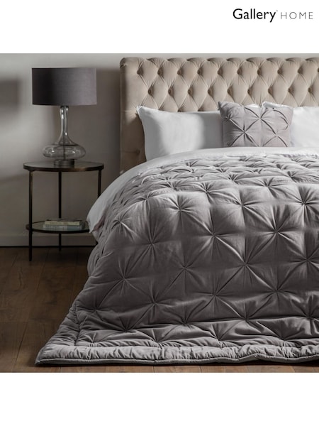Gallery Home Natural Opulent Velvet 100% Cotton Bedspread (F31396) | £296
