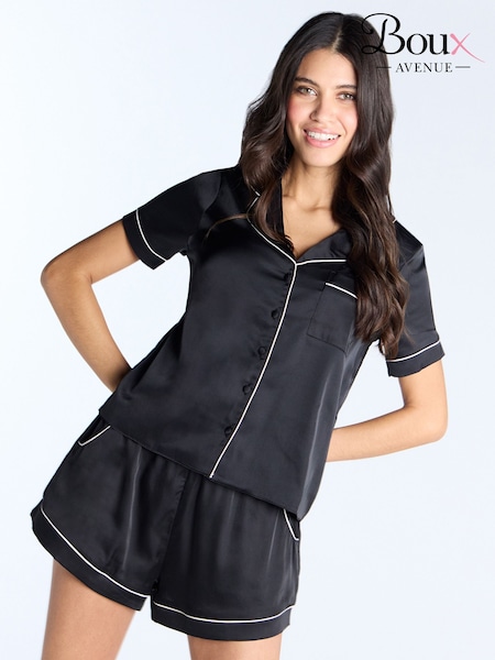 Boux Avenue Luxe Satin Short Pyjamas Set (F31425) | £42