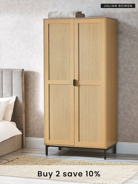 Julian Bowen Beige Sia Double Wardrobe (F31463) | £350