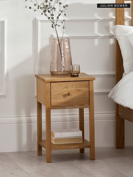 Julian Bowen Oak Coxmoor 1 Drawer (F31473) | £115
