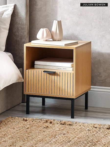 Julian Bowen Beige Sia Side Table (F31479) | £105