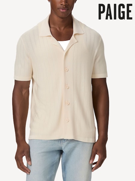 Paige Cream Copley Sweater Shirt (F31510) | £275