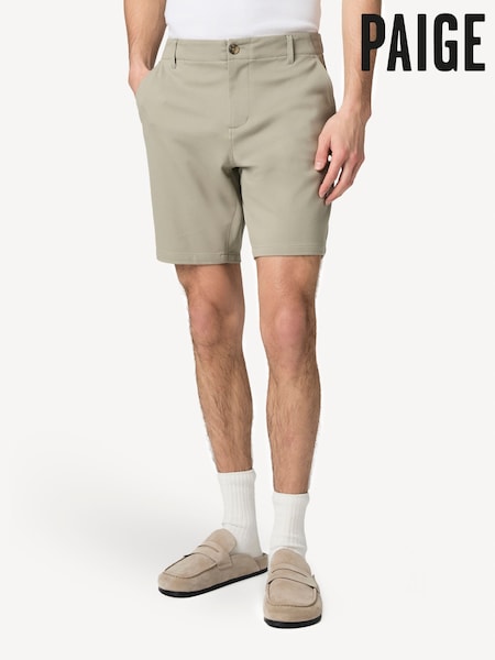 Paige Grey Rickson Dried Lemongrass Shorts (F31511) | £180