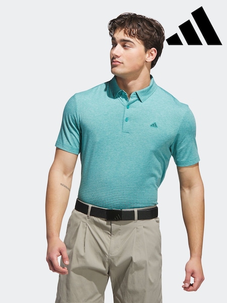 adidas Golf Go To Rise Print Polo Shirt (F31904) | £50