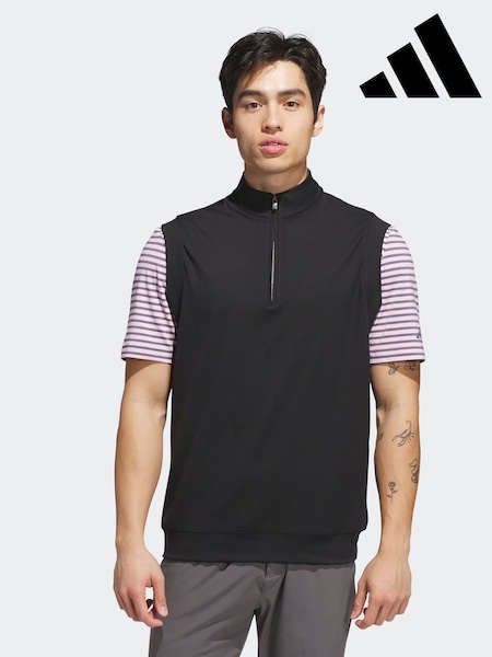 adidas Golf Ultimate365 Classic Quarter Zip Vest (F31932) | £50