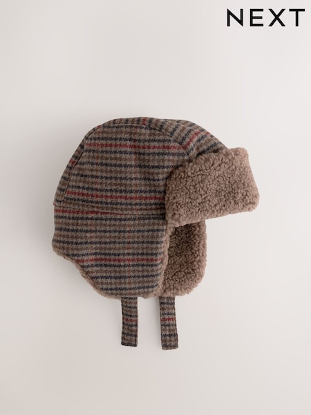 Heritage Check Trapper Hat (1-16yrs) (F32201) | £11 - £12
