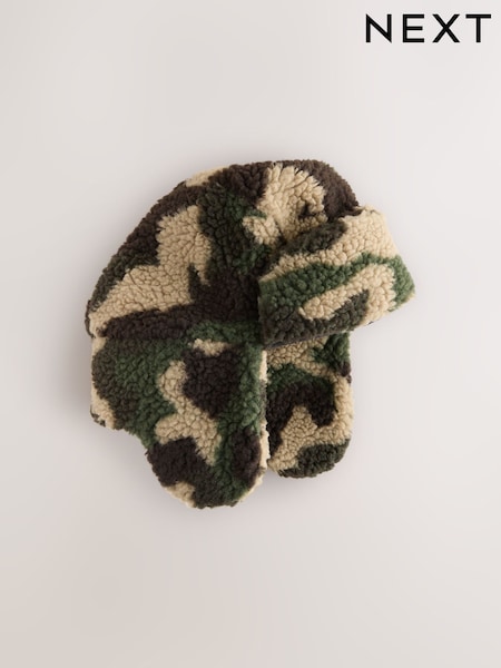 Camouflage Borg Trapper Hat (1-16yrs) (F32202) | £11 - £12