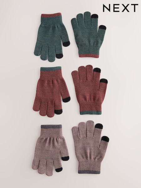 Multi Neutrals Magic Gloves 3 Packs (3-16yrs) (F32615) | £6 - £7