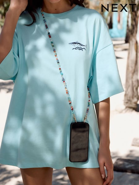 Multi Coloured Across Body Phone Strap (F32659) | £14