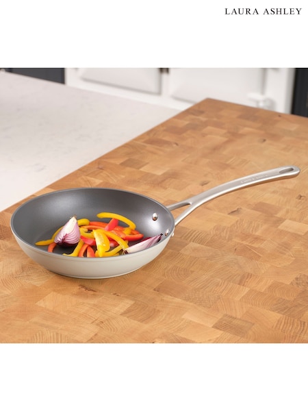 Laura Ashley Dark Dove Grey 24cm Superior Non Stick Frying Pan (F32678) | £30