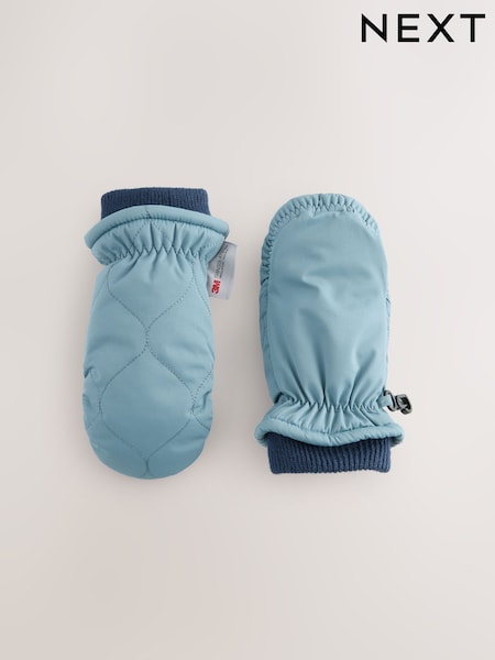 Mineral Blue Ski Mittens Gloves (3mths-6yrs) (F32764) | £8 - £9