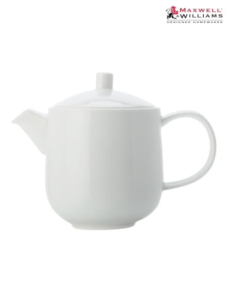 Maxwell & Williams White Cashmere Teapot 1.2L (F32923) | £35