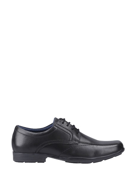 Pod Black Pod Black Leather Angus Shoes (F32992) | £65