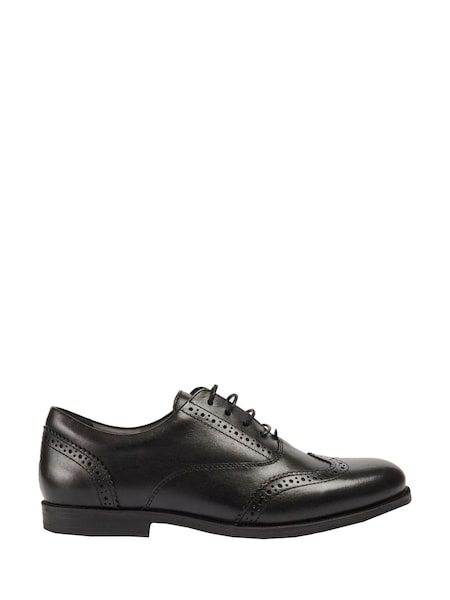 Pod Black Pod Black Leather Lee School Brogues (F33000) | £50