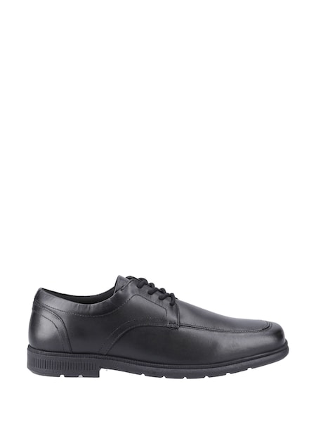 Pod Black Pod Black Leather Hornet Shoes (F33002) | £55