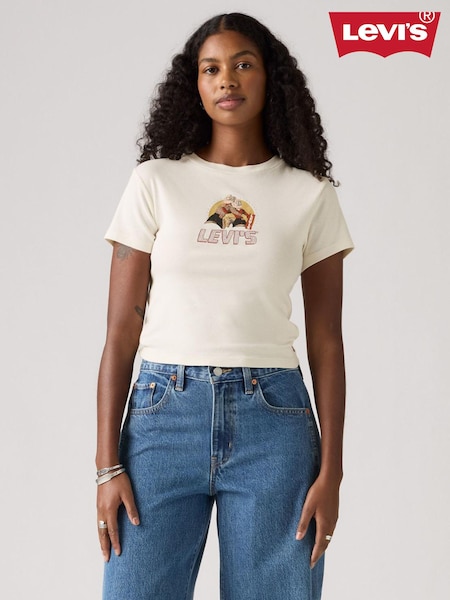 Levi's® Cowboy Egret Essential Sporty T-Shirt (F33390) | £35
