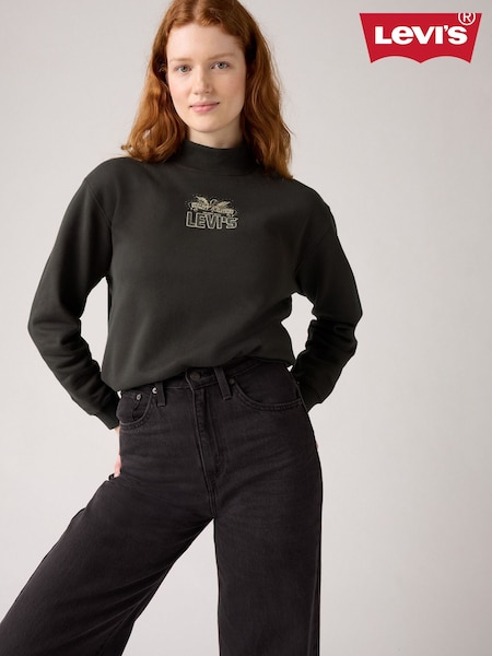 Levi's® Dark Phantom Collins Mockneck Jumper (F33399) | £60
