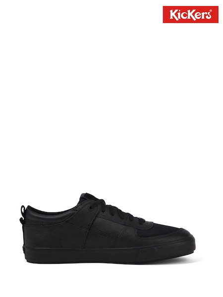 Kickers Black Tovni Lo Mix Mesh Shoes (F33600) | £67
