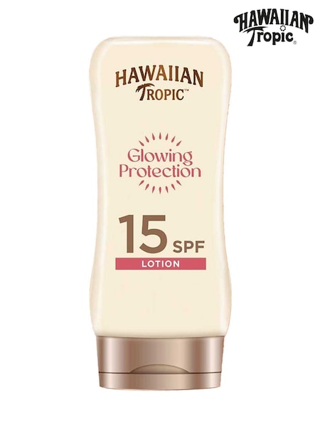 Hawaiian Tropic SPF15 Glowing Protection Suncream Lotion 180ml (F33705) | £16