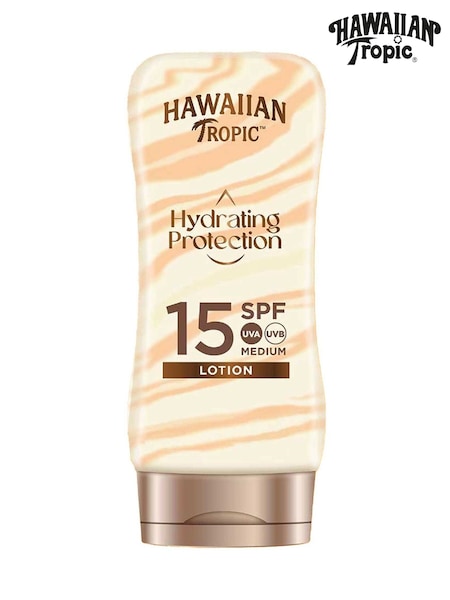 Hawaiian Tropic SPF15 Hydrating Protection Suncream Lotion 180ml (F33711) | £13.50