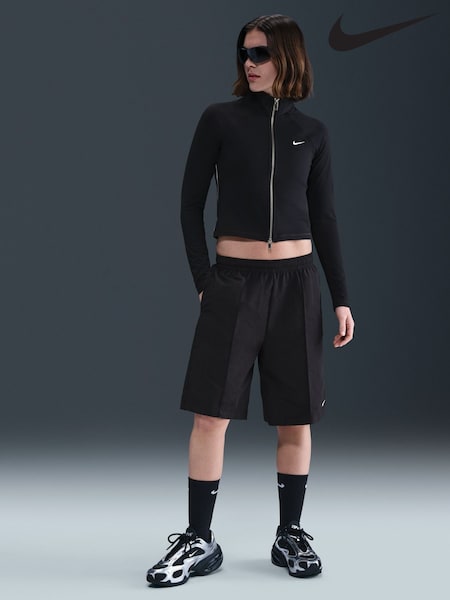 Nike Black Zip Through Sweatshirt Jacket (F33745) | £50