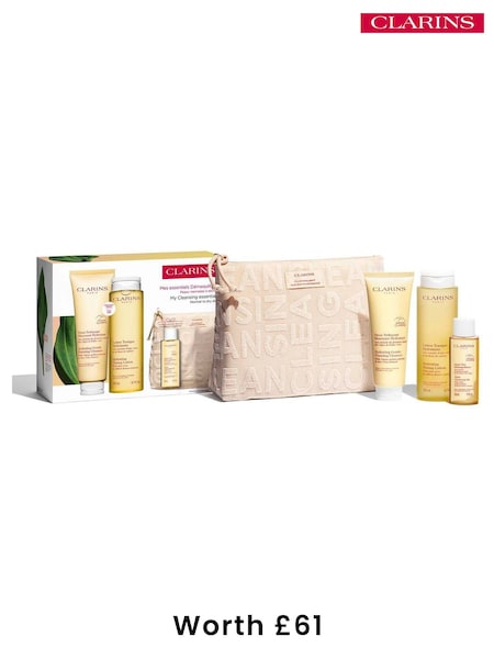 Clarins Cleansing Trousse Normal to Dry Skin Gift Set (Worth £61) (F33841) | £34