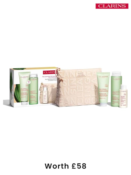 Clarins Cleansing Trousse Combination to Oily Skin Gift Set (Worth £58) (F33845) | £34