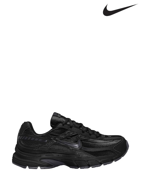 Nike Black Black Initiator Retro Runner Trainers (F34589) | £75