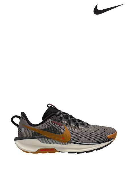 Nike Black ReactX Pegasus Trail 5 Running Trainers (F34633) | £130