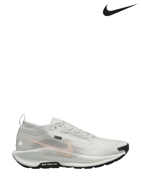 Nike Grey/White Pegasus Trail 5 GORETEX Trail Running Trainers (F34641) | £145