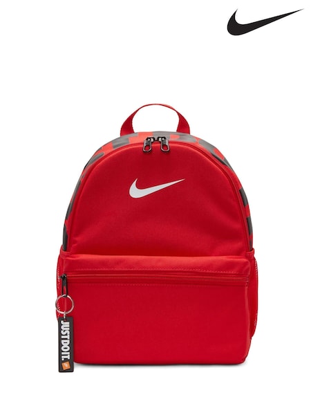 Nike University Red Kids Brasilia JDI Mini Backpack (F34744) | £25