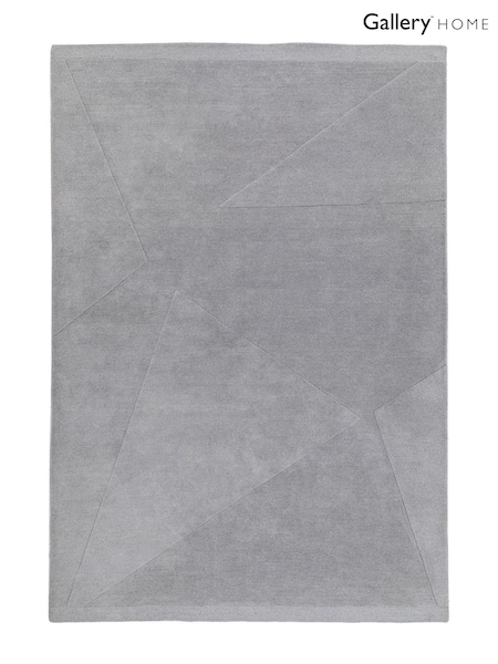Gallery Home Grey Lambswool Rug (F34994) | £448