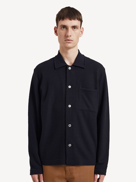 Norse Projects Blue Jorn Double Face Overshirt (F34996) | £170