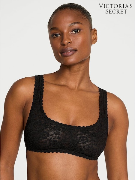 Victoria's Secret Black Sexy Tee Lace Scoop Bralette (F35132) | £25