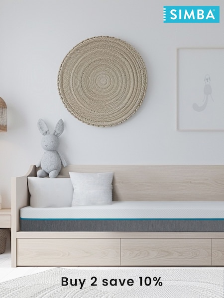 Simba Kids Hybrid Bunk White Mattress (F35161) | £350