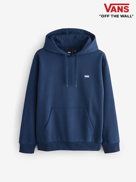 Vans Mens Navy Left Chest Logo Pullover Hoodie (F35357) | £22