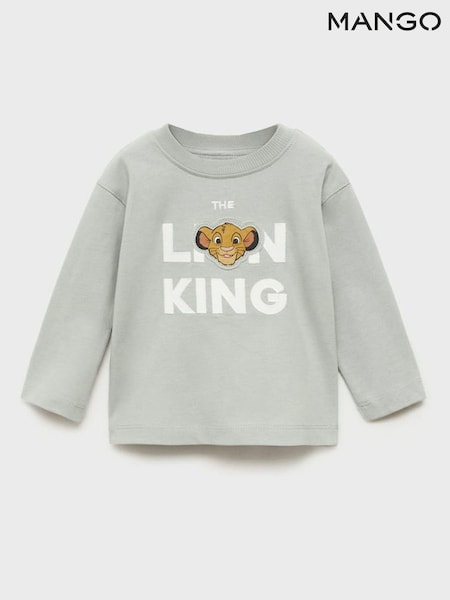 Mango Green The Lion King Long Sleeve T-Shirt (F35567) | £15